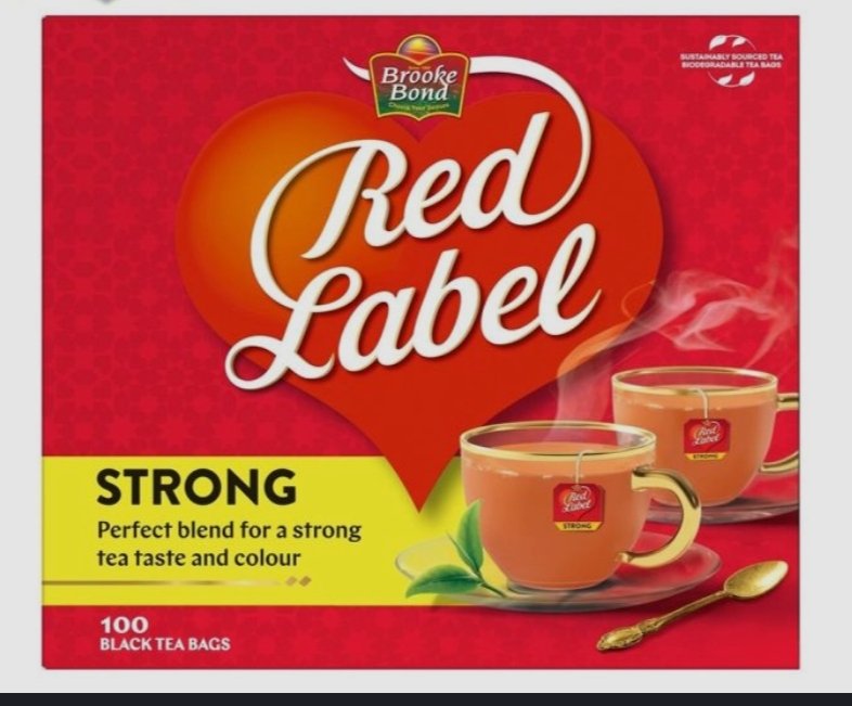 Brooke Bond Red Label Tea - 100 Tea Bags