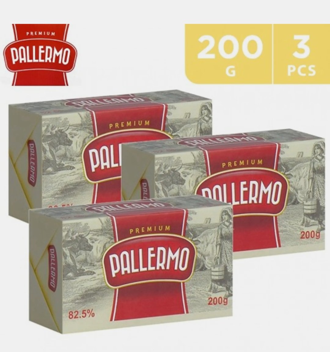 عرض زبدة باليرمو  200 غرام (3 حبات)