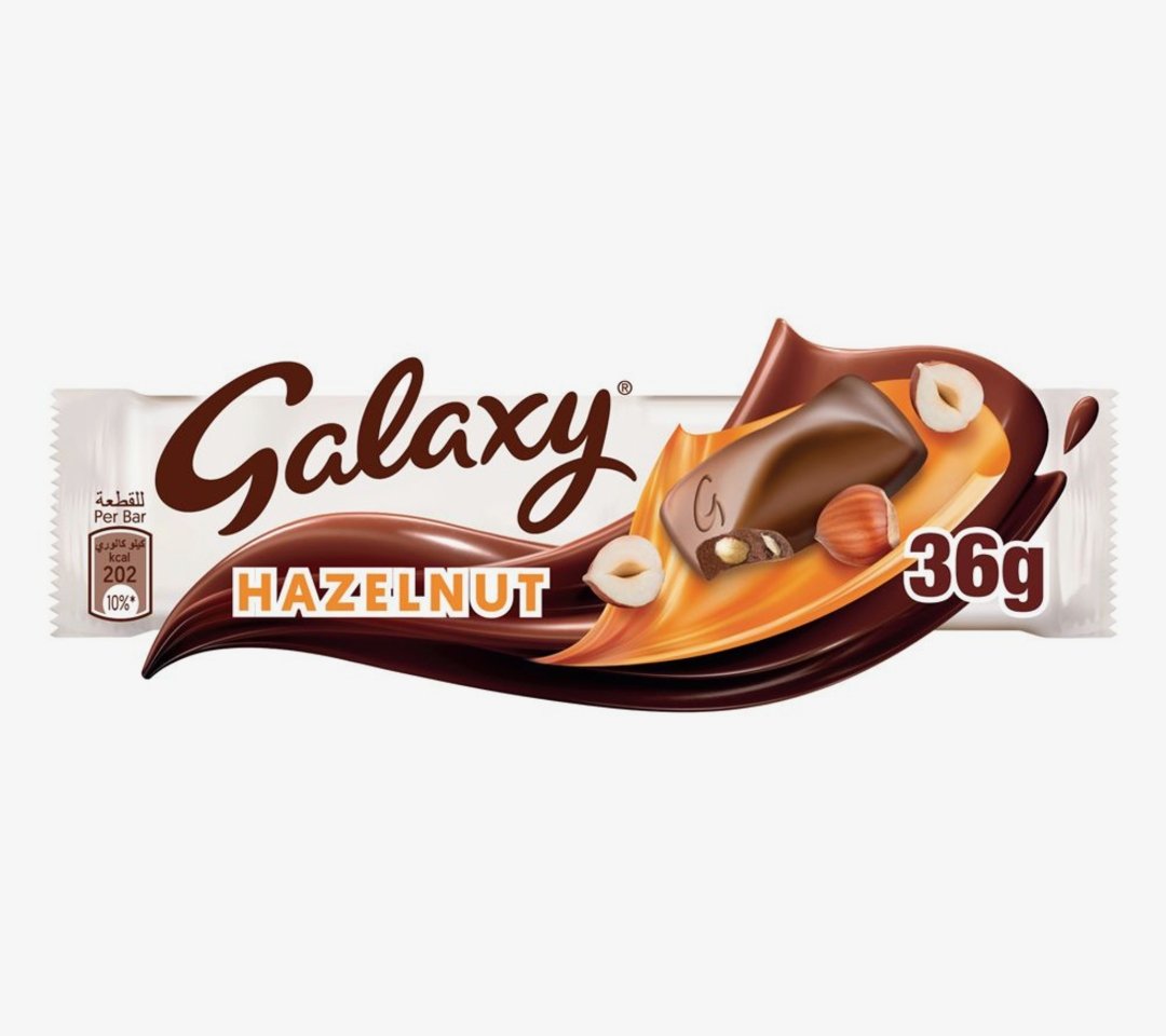 شوكولاتة جلاكسي بالبندق 30 جرام
